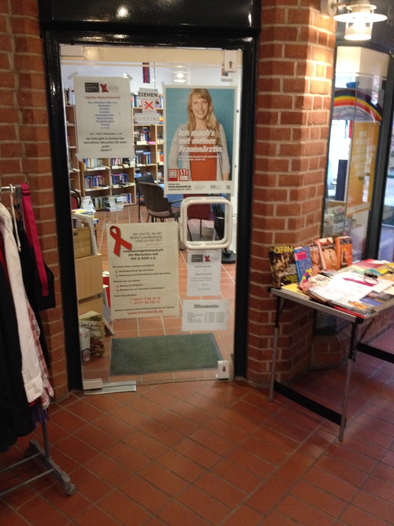 Lübeck hat einen Bücherflohmarkt im Engelshof